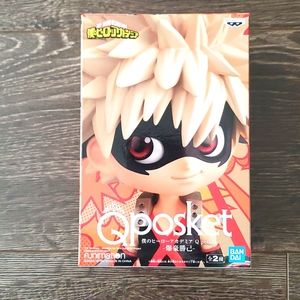 🔥 My Hero Academia KATSUKI BAKUGO Q Posket BANDAI Figure - NEW